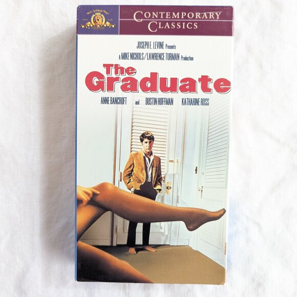 3/$15 The Graduate (1967) VHS movie Anne Bancroft Dustin Hoffman Ac award winner - Picture 7 of 7